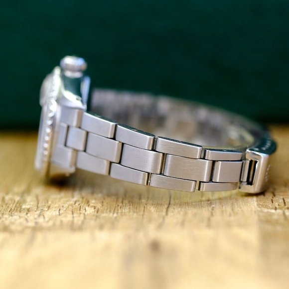 ROLEX DATEJUST WHITE ROMAN DIAL 1.15 CTW DIAMONDS STEEL OYSTER WATCH 26 MM 69174 - Picture 3 of 10